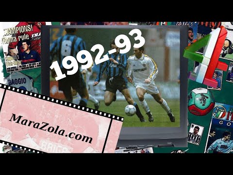 Channel 4 Football Italia Live 1992-93 Inter v Parma _Peter Brackley