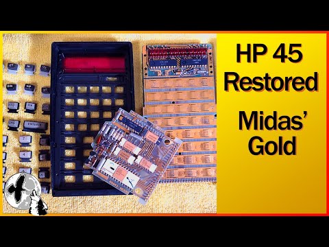 Restoring my Grandfathers HP-45 - Vintage Calculator Returned to Life
