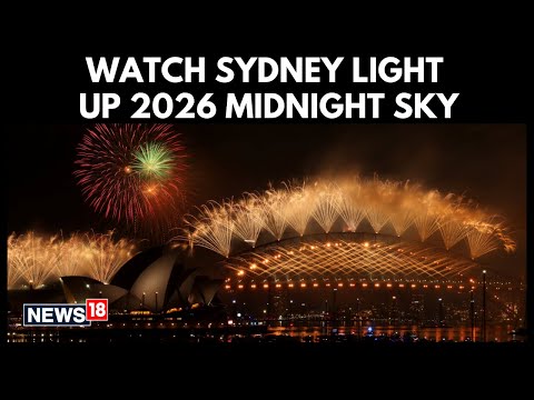 Sydney New Year’s Eve Fireworks 2026 from Harbour Bridge Australia | New Year Celebrations | N18G