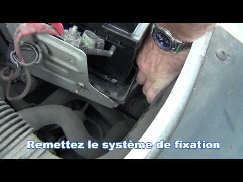 comment monter batterie voiture