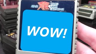 Nice Atari 8 bit Computer Games Cartridge Lot Unboxing