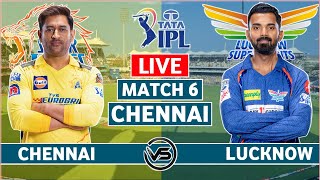 Chennai Super Kings vs Lucknow Super Giants Live | CSK vs LSG Live Scores & Commentary | 2nd Innings