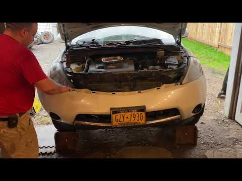 2006 Nissan Murano Headlight assembly replacement