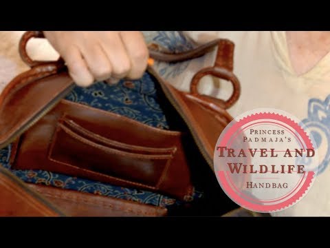 Travel and wildlife handbag for Princess Padmaja Jodhpur by GajendraShanane