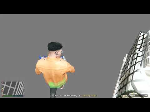 Great Third Person Glitch in Merrywhether Bunker, Casino Heist Reinforced Armor Prep GTA Online