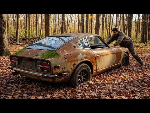 "ASMR Car Detailing & Restoration | Satisfying Transformation" Datsun 240Z full restoration #datsun