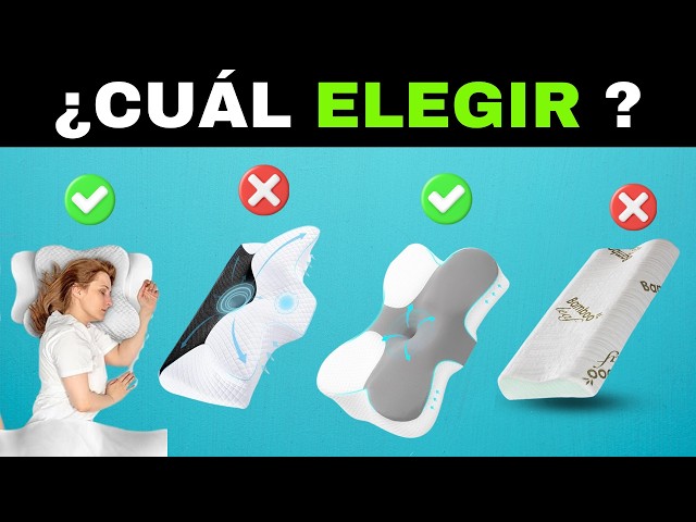 Vídeo relacionado con HOMCA Almohada Cervical, 2 en 1 Almohada Ergonómico Espuma de Memoria Almohada para Soporte de Cabeza/Cuello/Hombro, Relajación y Alivio del Estrés, 60x40x12/14cm, Gris