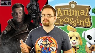 Animal Crossing On Switch Set For Reveal? And Wolfenstein II Gets Gyro Controls | News Wave!