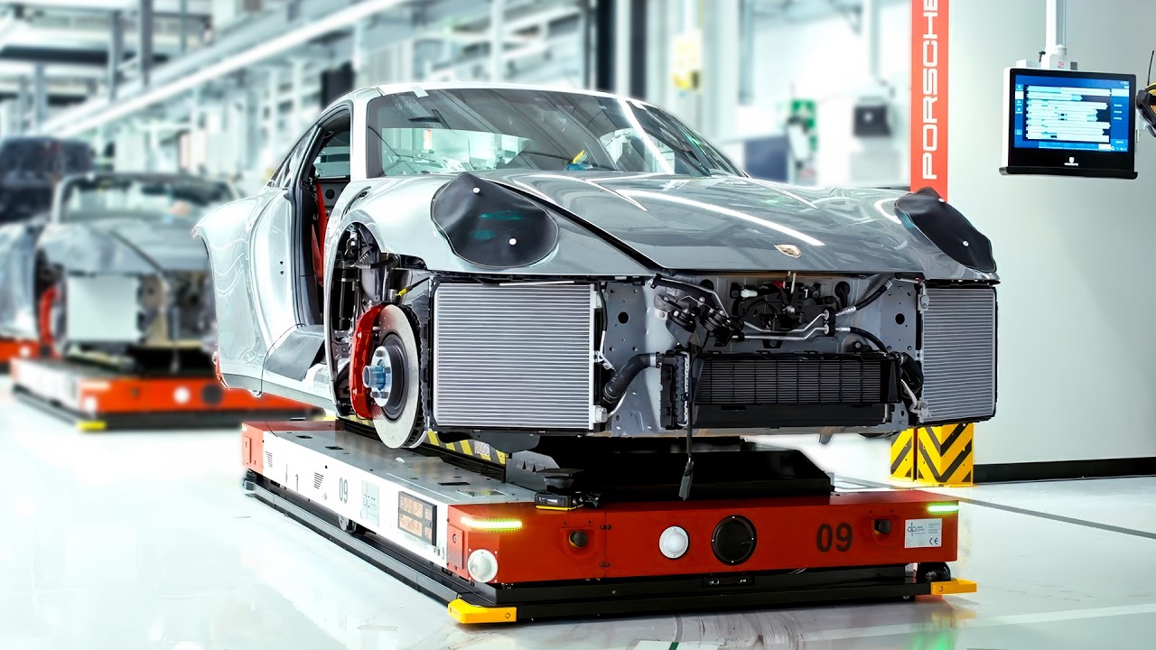 New Porsche 911 (2025) – Inside the Full Production Line