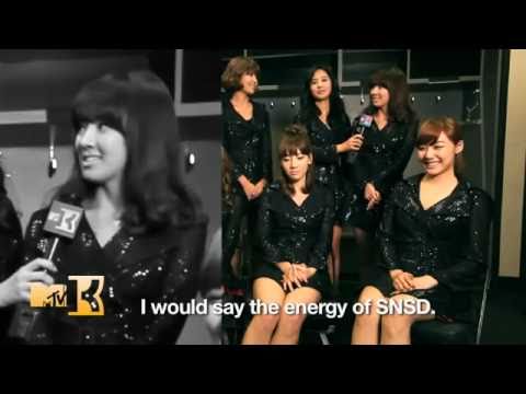 [HD] 101202 SNSD @ MTV-K Interview[EngSub]