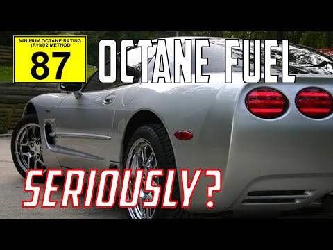 Do C5 Corvettes require Premium (or can you use 87 & 89?)