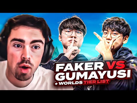 FAKER VS GUMAYUSI?! + TIER LIST *TRACKING THE PROS - WORLDS 2023*