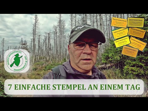 Stempel sammeln im Harz - Harzer Wandernadel 48 + 97 + 154 + 155 + 162 + 174 + 206