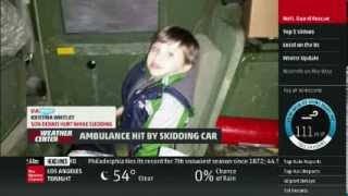 preview picture of video 'Ambulance Crash & The National Guardsman Who Stepped In'
