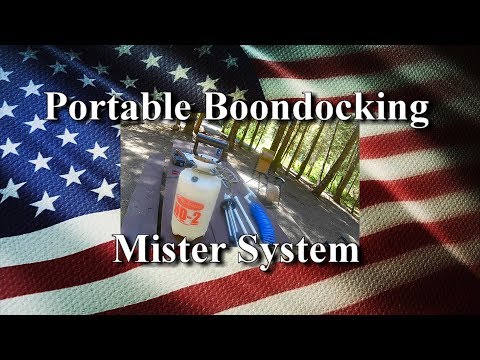 DIY Portable Mister System (Keep Cool While Boondocking)