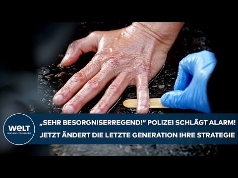 LETZTE GENERATION: "Strategiewechsel ist höchst besorgniserregend!" Nun ändern Aktivisten die Taktik