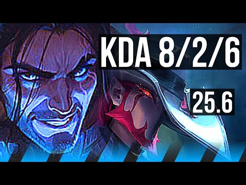 SYLAS vs TWISTED FATE (MID) | NA Master | 25.6