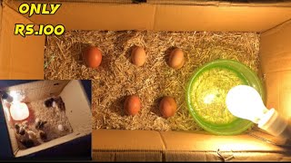How to Make an incubator At home  BEST Incubator For chicken Egga With 100% Chicks hatching 🐣