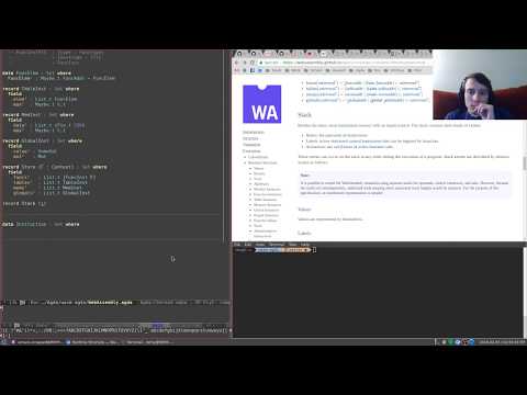 Agda Livecoding: wasm-agda Session 1