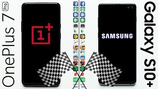 OnePlus 7 Pro vs Samsung Galaxy S10+ Speed Test