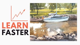 How to Learn Watercolor Fast