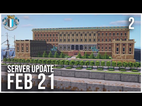 Amazing Swedish Palace - Minecraft World Tour (Feb 2021)