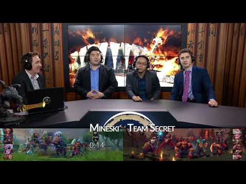 Mineski vs Secret (Bo1) - DAC 2018 Group Stage Day 3