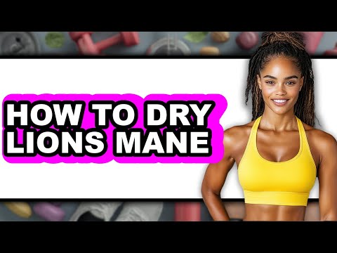 How To Dry Lion's Mane - Step By Step