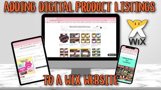 HOW TO SELL DIGITAL PRODUCTS ON YOUR WEBSITE/ WIX WEBSITE/ DIGITAL CONTENT BUSINESS/ SUPER EASY!!