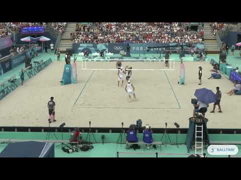 Krou/Gauthier-Rat 1X2 Herrera/Gavira 1-2 (21-23, 23-21, 8-15)