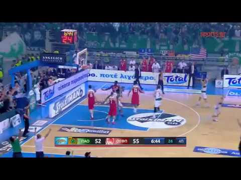 Παναθηναϊκός   Ολυμπιακός 81-82    Highlights Ο καλύτερος τελικός !!!!!! 2016