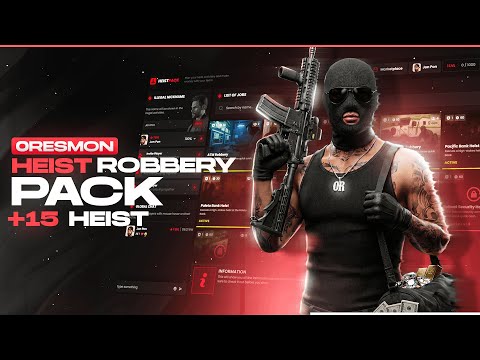 0R | Multiplayer Heist &amp; Robbery Pack Scripts (15+ Robberies)
