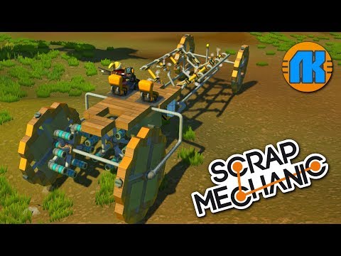 V8 ПОРШНЕВОЙ ДВИГАТЕЛЬ В Scrap Mechanic \ СКАЧАТЬ СКРАП МЕХАНИК !!!