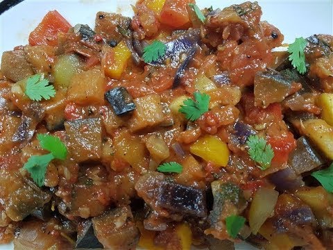 "Ratatouille in Tajine Recipe" "Vegetarian Recipes"
