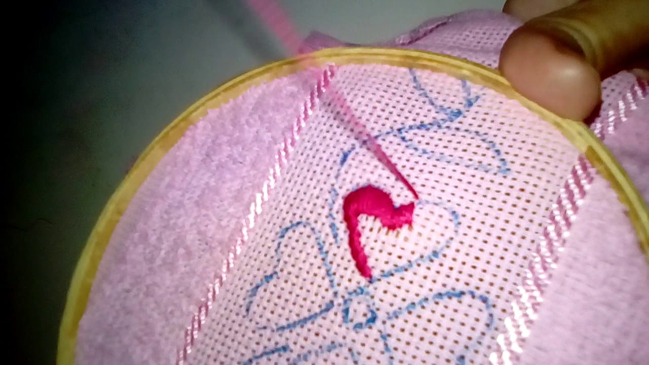 Passo a passo artesanato: 1o. Projeto de bordado - Toalha de mão (2a. Parte)