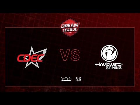 CDEC Gaming vs Invictus Gaming, DreamLeague S13 QL, bo2, game 1 [Adekvat]