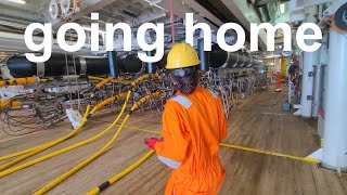 End of Project | Leaving Offshore Location | Flo Chinyere