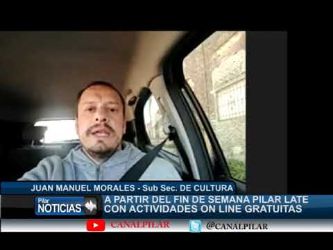 A PARTIR DEL FIN DE SEMANA PILAR LATE CON ACTIVIDADES GRATUITAS ONLINE