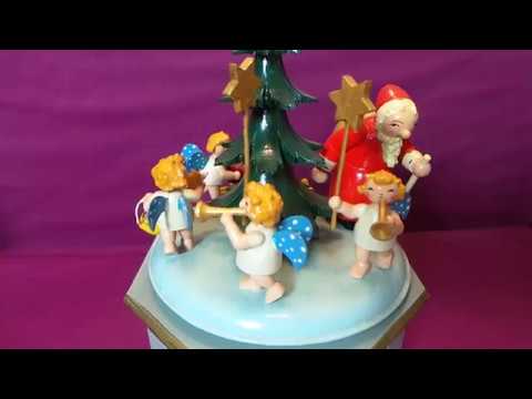 Steinbach uralte Spieluhr Nr.053 - ein seltenes Sammlerstück aus dem Erzgebirge