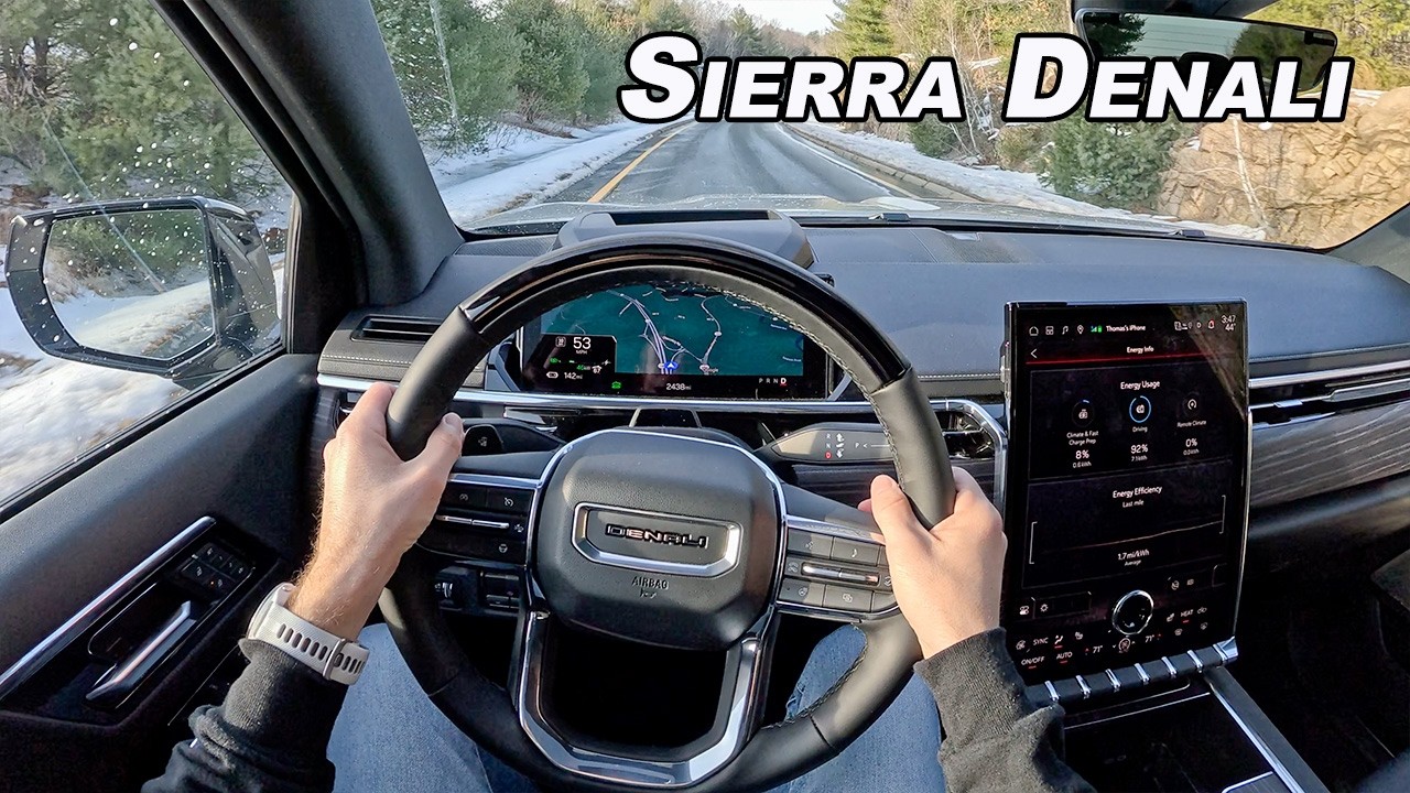 2025 GMC Sierra EV Denali Max - Driving the 760hp Pickup ...