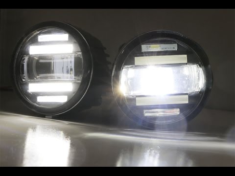 High Powered 15W CREE LED Replacement Fog Lamps DRL Lights