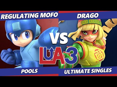 LEVELUP Arena 3 - Regulating_Mofo (Mega Man) Vs. Drago (Min Min) SSBU Ultimate Tournament