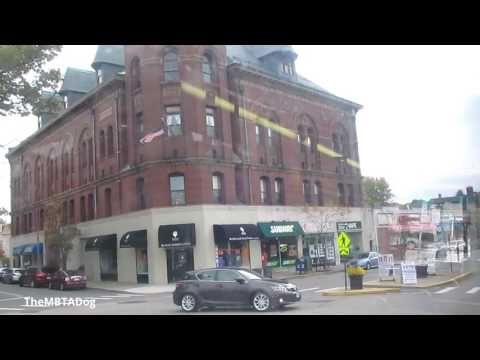TheMBTADog: MBTA Bus 59 Ride - WATERTOWN SQUARE to NEEDHAM JUNCTION via NEWTON [NABI CNG 2147]