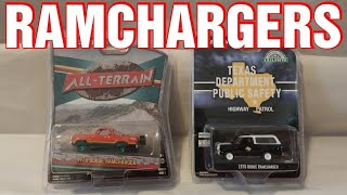 Unboxing Greenlight Ramchargers with GREEN MACHINE CHASE.