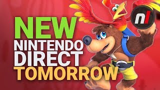 NEW Nintendo Direct Tomorrow CONFIRMED