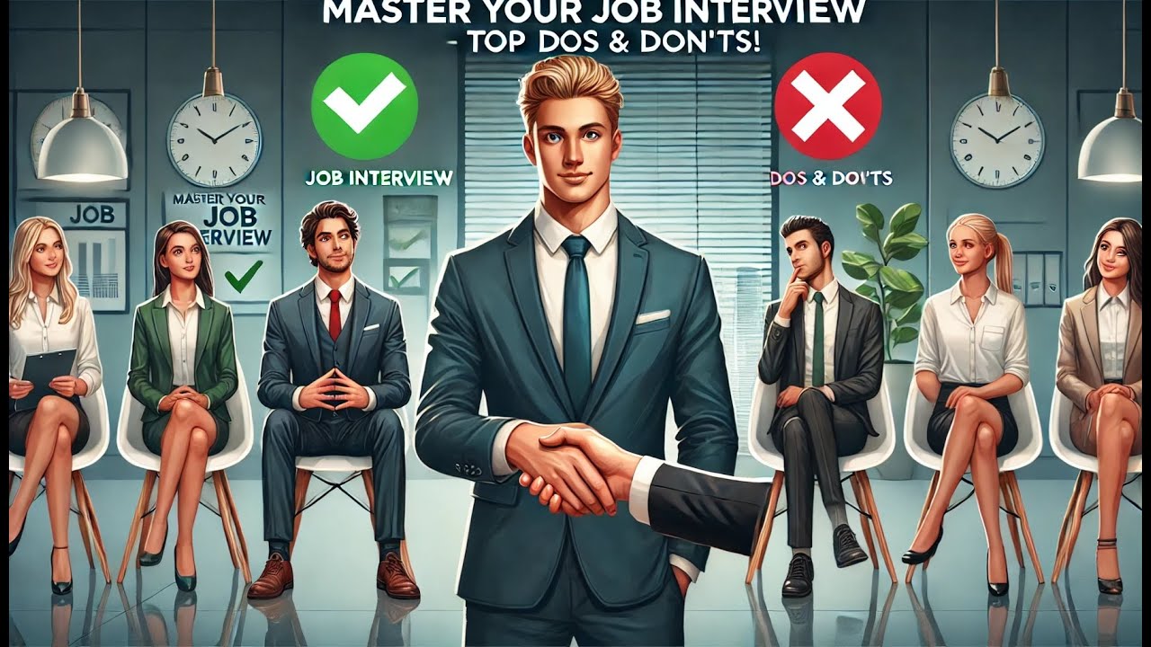 ✅ DOs & ❌ DON’Ts | Top Tips to Master Your Job Interview