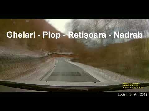 Noua sosea Ghelari - Plop - Govajdia, decembrie 2019