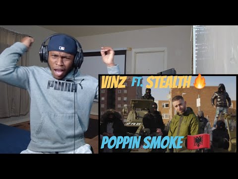 TOO MUCH ENERGY 🇦🇱 | Vinz ft Stealth - Poppin Smoke [Reaction] 🔥🔥