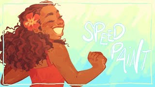 Ti Moune (Once On This Island) | Speedpaint