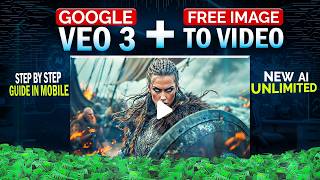 Create Free AI Video with VEO 3 & New AI For Image To Video In Mobile | Step by Step Guide